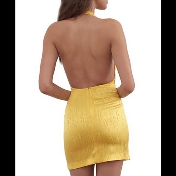 Free people x Ronny Kobo Marisa Halter Mini Dress Size S - Picture 7 of 12